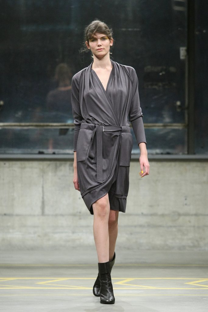  Militar Draped dress by Javier Reyes collection autumn winter 2012 