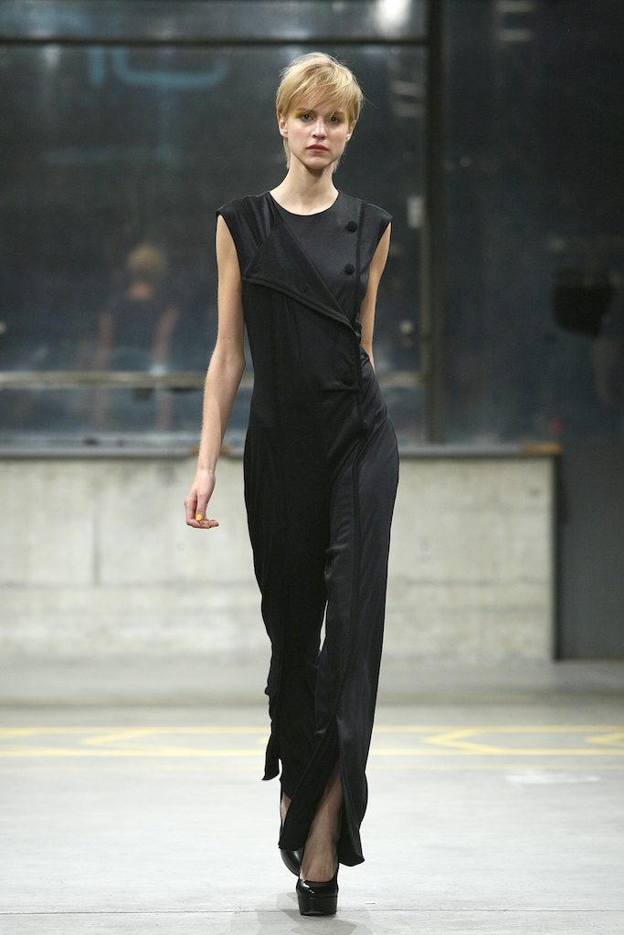 Catsuit black by Javier Reyes collection autumn winter 2012